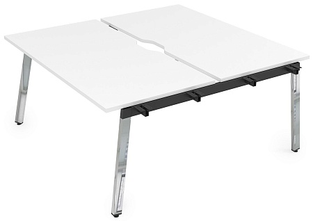 Стол системы БЕНЧ, сдвоенный, на 2 рабочих места - начальный 10БДНВ.284