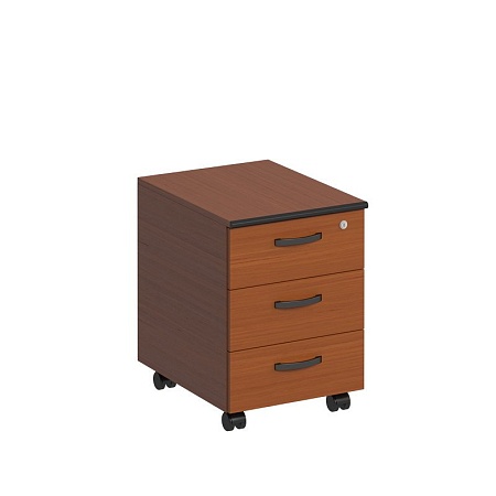 Тумба выкатная 3-ящичная с замком ДР 217