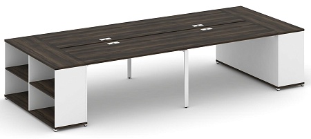 Рабочая станция с опорными стеллажами CN.DRS-247