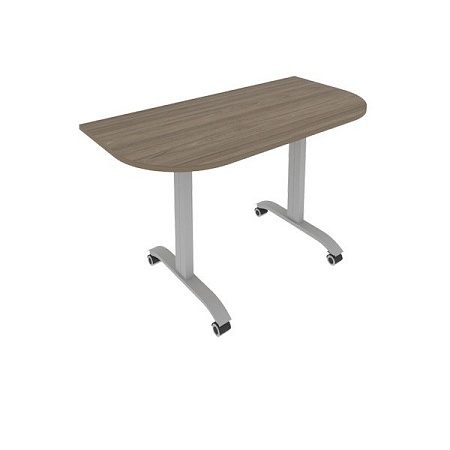 Стол радиусный складной мобильный СМ-4.1 ШхГхВ(1300х650х757)мм