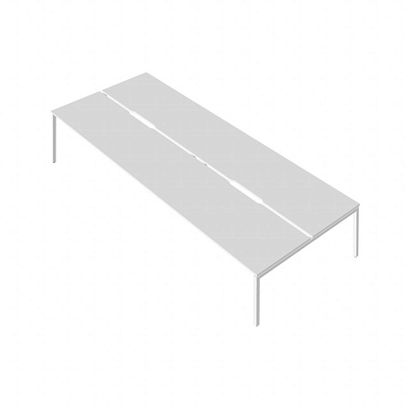 Двойная группа сдвоенных столов с вырезами RM-1.2(x4)+F-55М