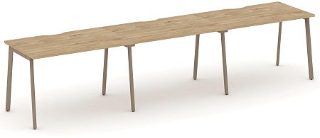 Рабочая станция на 3 места с вырезом ES.RS-3.2-VP