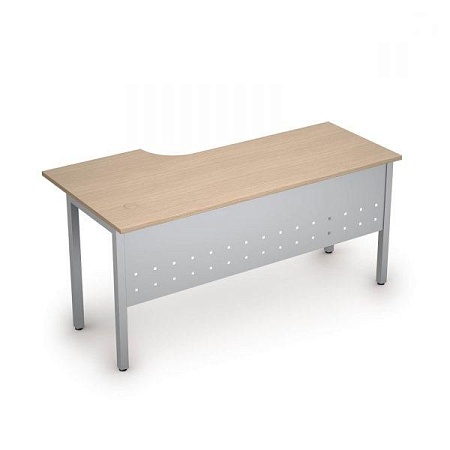 Стол на металлических опорах, экран металл 2МК.144R