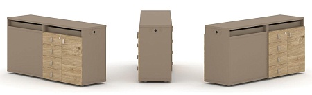 Набор №2. Тумба двойная + топ ES.NB.2T-2