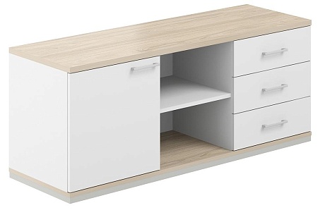 Тумба сервисная 1438 AG.293.WH.WH.WH