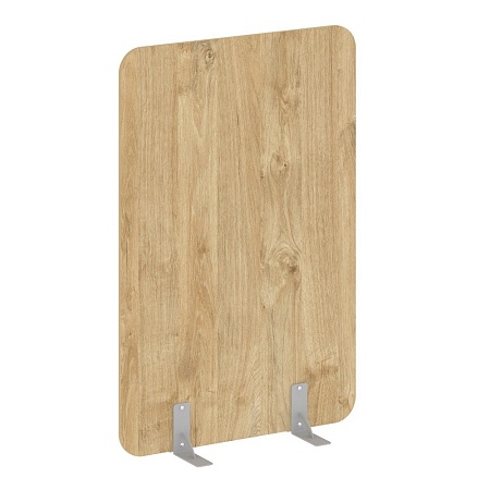 Перегородки на металлических опорах на фетровых по...