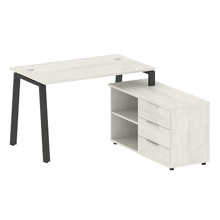 Рабочая станция на А-образном м/к с опорной тумбой правая БА.РС-СТС-2.2 Пр