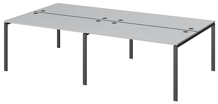 Бенч двойной на 4 рабочих места АМБ-003.60-4