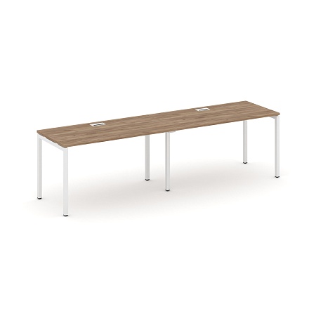 Рабочая станция односторонняя SN-4P.ORS-024 (3160*800*750) П-образные 40х40