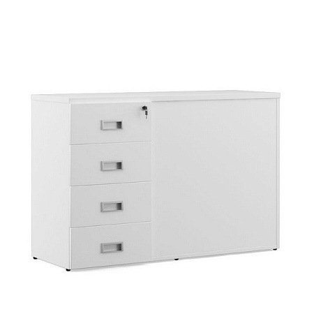 Тумба приставная/опорная левая TES284335