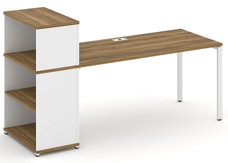 Стол рабочий с опорным стеллажом с надставкой низкой CN.SP-212