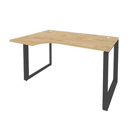 Стол эргономичный левый на О-образном м/к O.MO-SA-2L