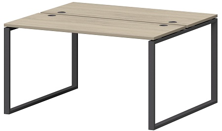 Бенч двойной на металлокаркасе СМС2-О-14К.120.Пр25