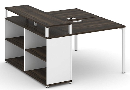 Рабочая станция с опорным стеллажом с верхним горизонтом CN.DRS-205