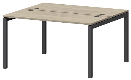 Бенч двойной на металлокаркасе СМС2-П-10К.120.Пр50