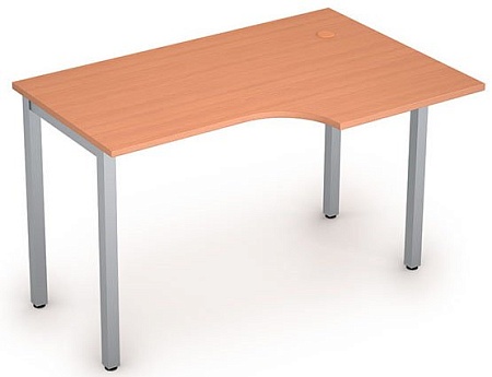 Стол на металлических опорах без экрана 2М.144R