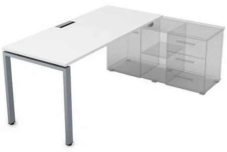 Стол рабочий, прямолинейный, правый  СТП-О.975