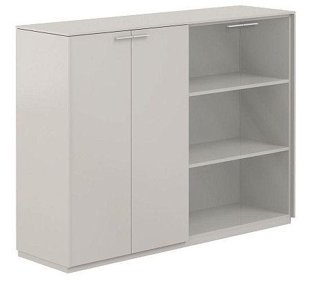 Шкаф средний + Шкаф средний со стеклом прозр. NZ-0315+NZ-0325