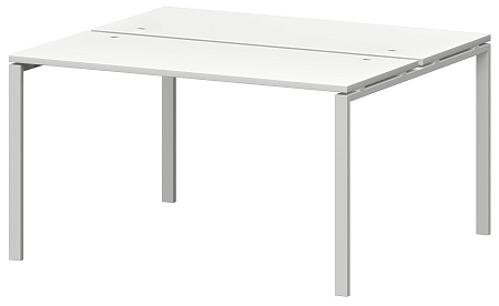 Бенч двойной на металлокаркасе СМС2-П-10К.120.Пр25