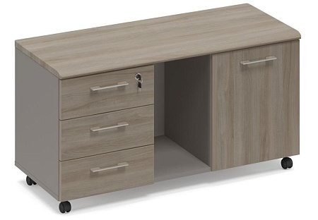 Тумба для оргтехники (топ МДФ)  МР 262