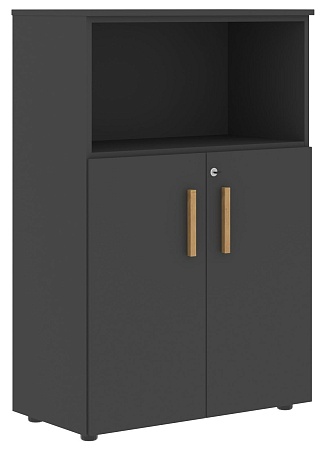 Шкаф с глухими малыми дверьми и топом FMC 80.3(Z)