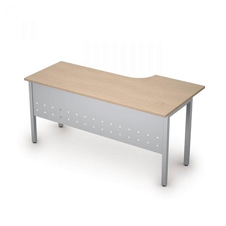 Стол на металлических опорах, экран металл 2МК.142L