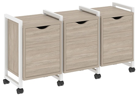 Тумба на колесных опорах наборная. Вариант №5 VR.L-TN-5.K