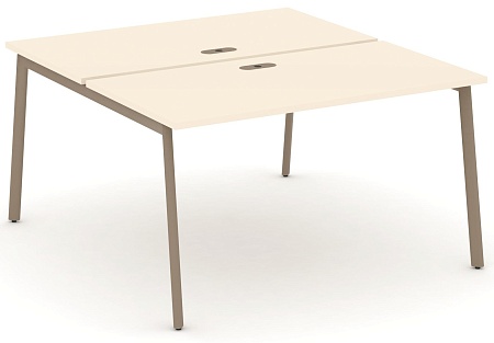 Рабочая станция на 2 места с лючком ES.D.RS-2.3-LP