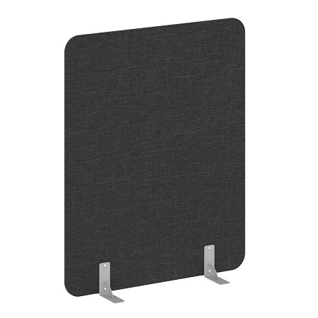 Перегородки на металлических опорах на фетровых по...