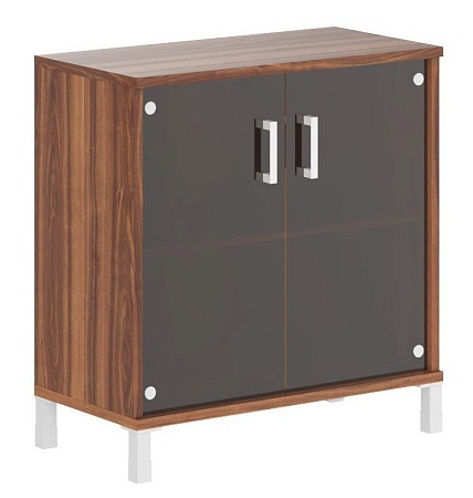 Шкаф низкий со стеклянными дверьми B 410.5