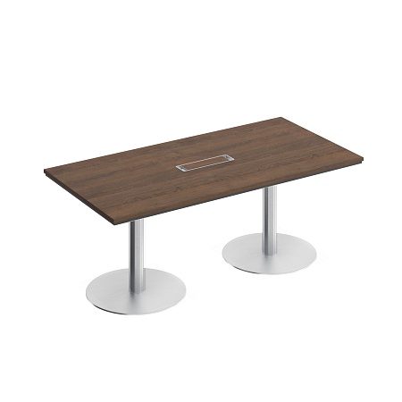 Стол для переговоров на круглых опорах-колоннах СИ 153