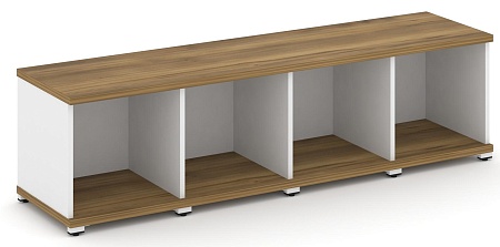 Стеллаж четыре узкие секции, 1 ниша CN.STU-140