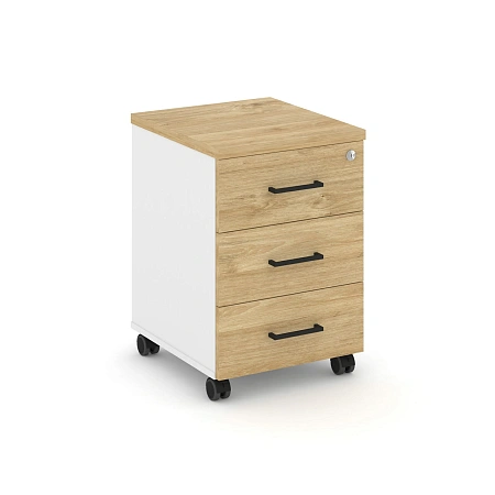 Тумба мобильная. Усиленные колеса. ЗС ЛДСП SN.TMU-002(416*460*611)