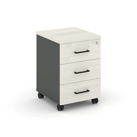 Тумба мобильная. Усиленные колеса. ЗС ЛДСП SN.TMU-002(416*460*611)