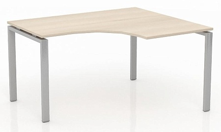 Стол эргономичный с пропуском ТНУ314ТРЛ+ТНУ314КЛ-22_ПР