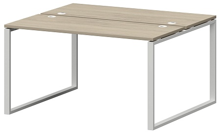 Бенч двойной на металлокаркасе СМС2-О-16К.120.Пр25