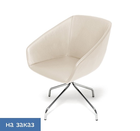 ALMA Кресло посет., металл ALMA P10 UNO Siver