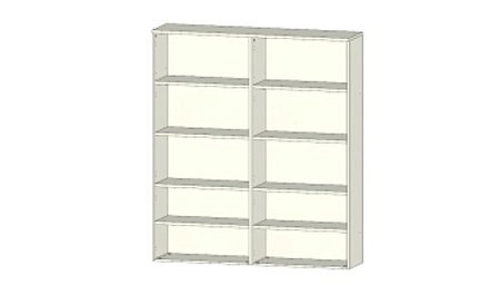 Два высоких открытых шкафа CLF525