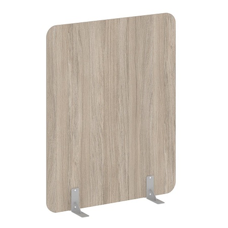 Перегородки на металлических опорах на фетровых по...