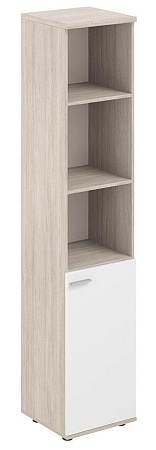 Шкаф высокий полуоткрытый, з.ст ЛДСП 16 мм, правый SG.852.R