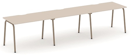 Рабочая станция на 3 места с вырезом ES.RS-3.2-VK