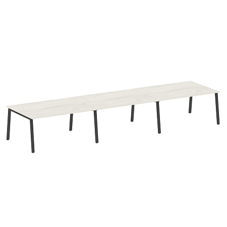 Переговорный стол (3 столешницы) на А-образном м/к БА.ПРГ-3.4