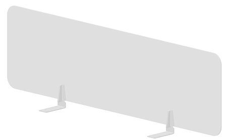 Фронтальный экран Plexi для стола bench ш. 138см U...