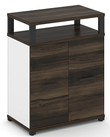 Распашной шкаф опорный/приставной с верхним горизонтом CN.SOPR-002 B/W