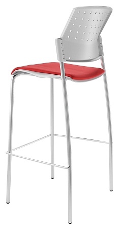 MOVIE барный, каркас Хром, Пластик Серый ЦБ-00011188