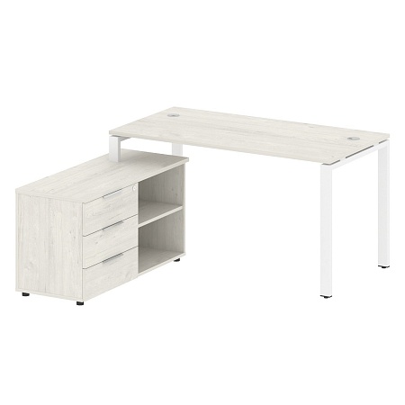 Рабочая станция с опорной тумбой левая БП.РС-СТС -2.3 Л