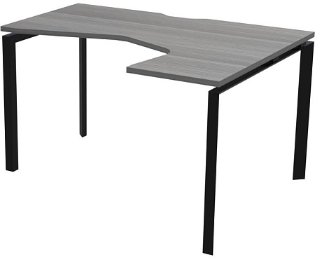 Стол эргономичный правый на металлокаркасе НТМП.П-040.ПР