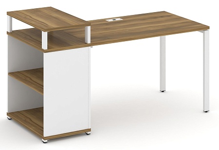 Стол рабочий с опорным стеллажом с верхним горизонтом CN.SP-206