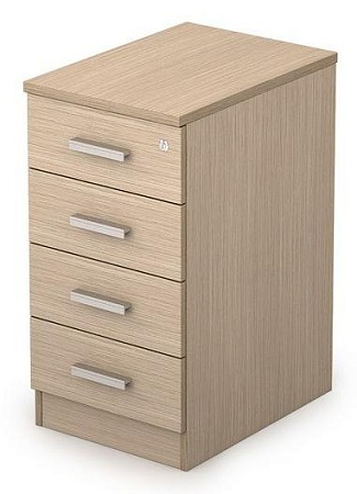 Тумба приставная с топом (с замком) 2ТЗ.002.2