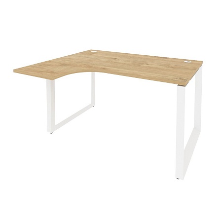 Стол эргономичный левый на О-образном м/к O.MO-SA-3L